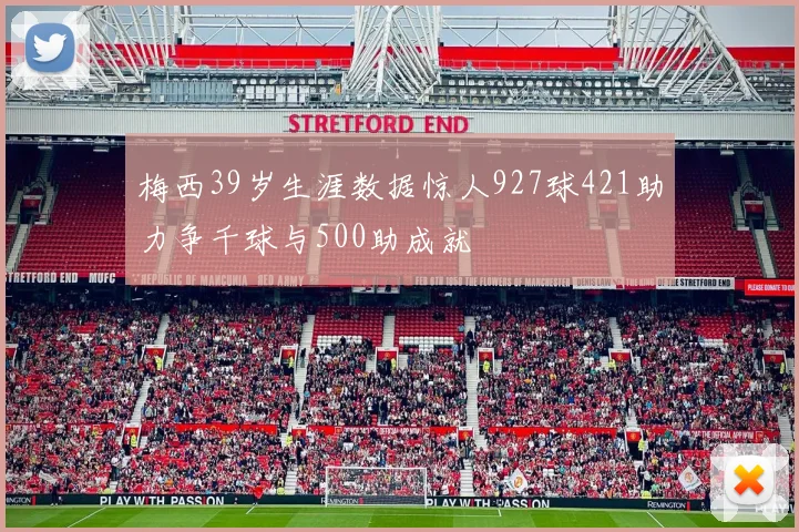 梅西39岁生涯数据惊人927球421助力争千球与500助成就